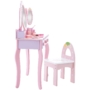 Kép 16/17 - Gyermek fésülködő asztal - Princess - rózsaszín