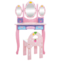 Kép 4/17 - Gyermek fésülködő asztal - Princess - rózsaszín