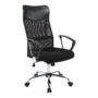Kép 4/5 - Ergonomikus irodai szék magasított háttámlával, fekete színben - Péter