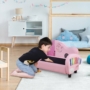 Kép 2/12 - Music rózsaszín kanapé gyerekeknek
