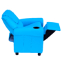 Kép 5/8 - Gyermekfotel , kanapé 3-6 éves korig, fekvő funkcióval - kék színben