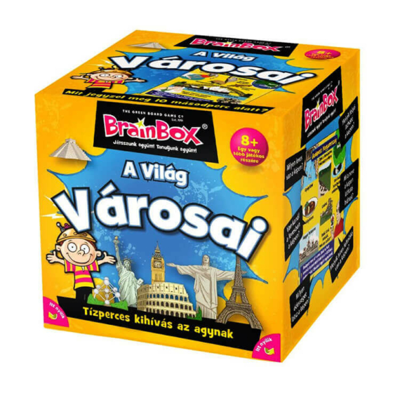 BrainBox - A Világ Városai - Társasjáték