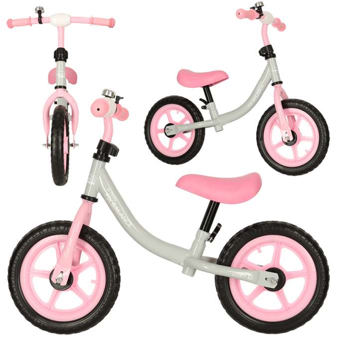 Trike Fix Balance  Futóbicikli -fehér-rózsaszín színben