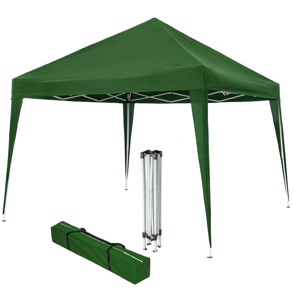 Összecsukható pavilon sátor 3x3 méteres - Zöld