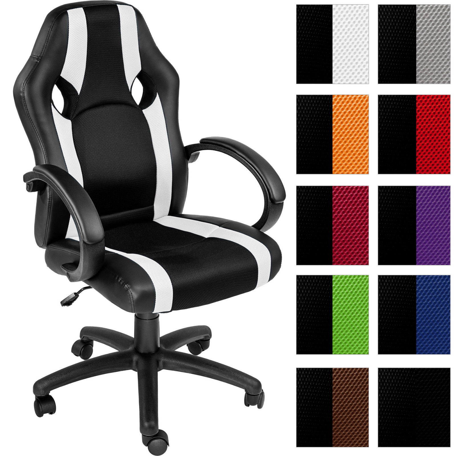 Sportos irodaszék, főnöki szék, többféle színben